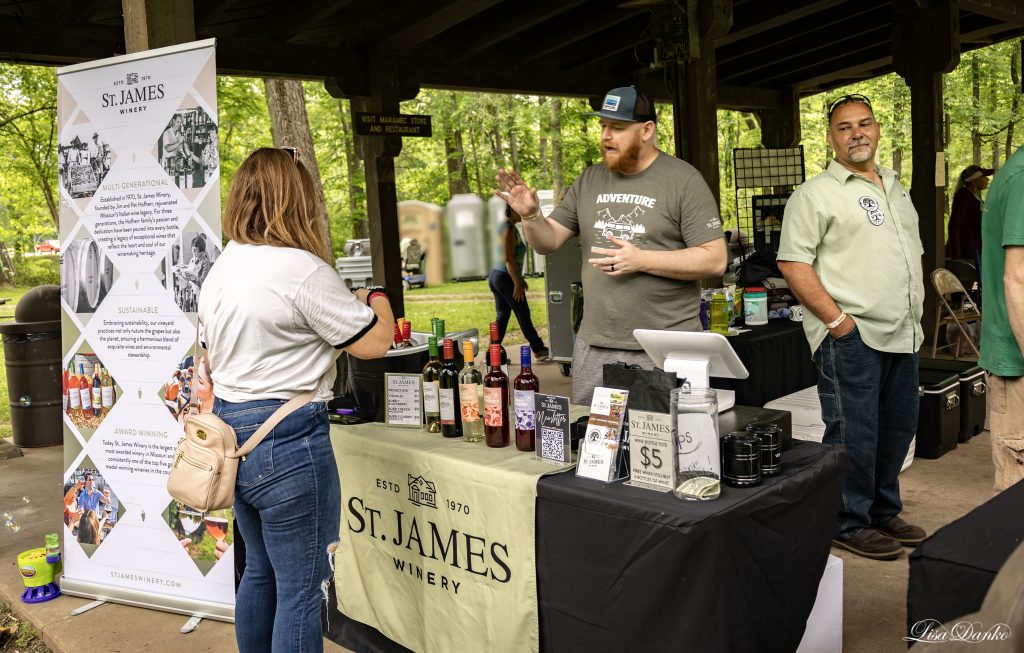 St. James Winery and Public House Brewing , both great supporters of Folky Fish Fest