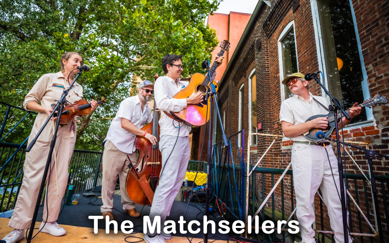 The Matchsellers are a high-stakes, rollicking, American Stringband from Kansas City KS.