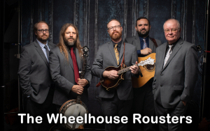 The Wheelhouse Rousters draw not only their moniker and musical style from the American rivers and their industries, but also their ebb and flow of energy.